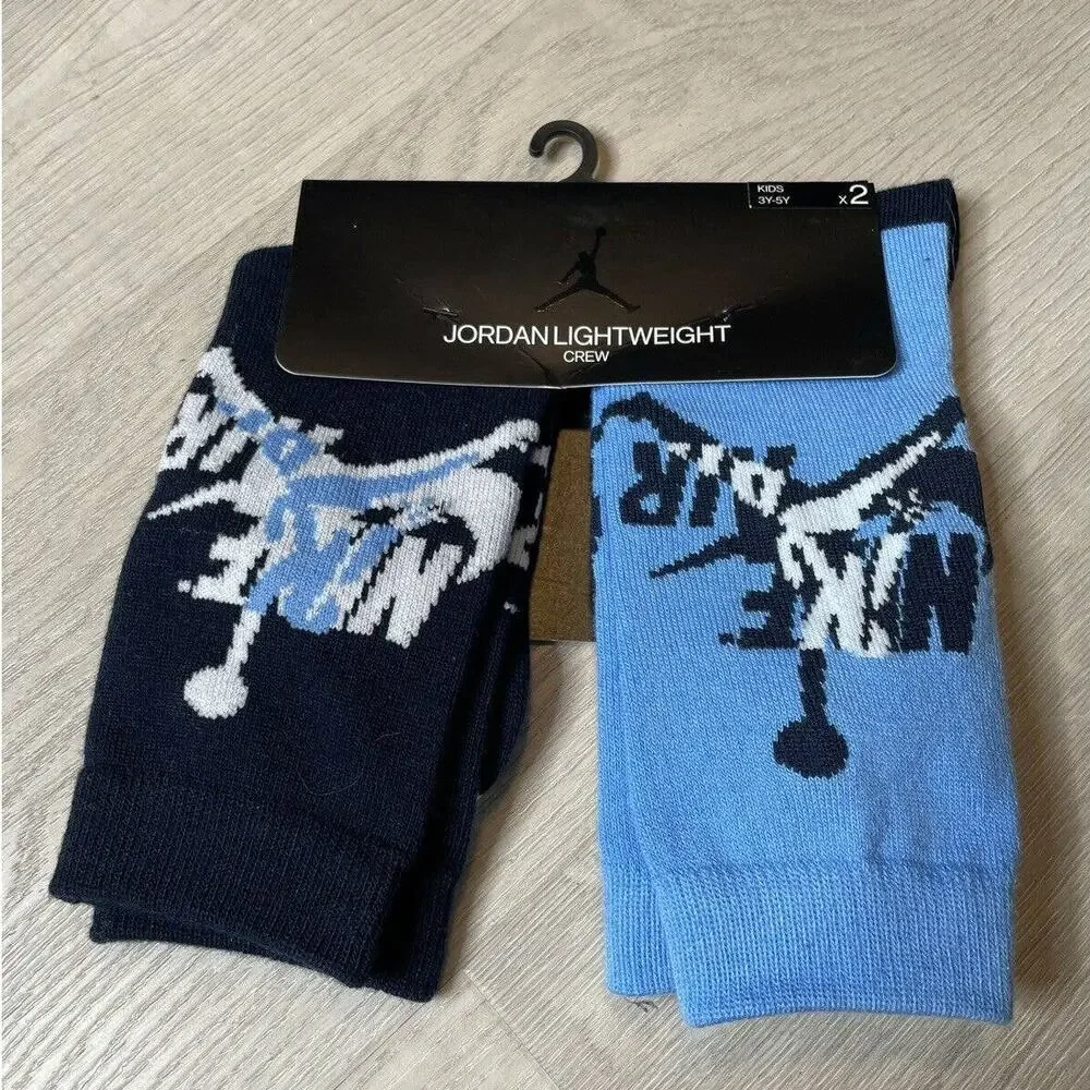 Jordan lightweight Crew socks 3Y TO 5Y New